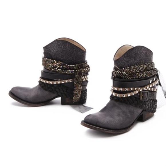 Freebird Mezcal Leather Booties 